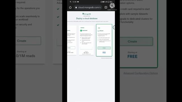 How to create account on MongoDB ? | How to get MongoDb URL ? смотреть онлайн