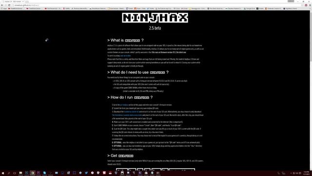 HOW TO GET HOMEBREW AFTER UPDATE WITH CUBIC NINJA - NINJHAX TUTORIAL смотреть онлайн