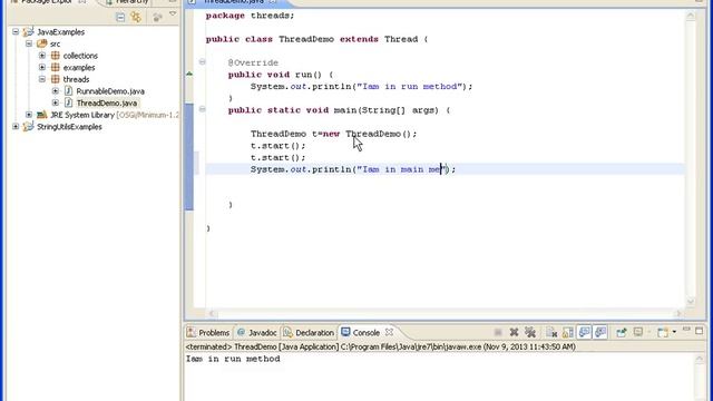 can we call start method twice on same thread смотреть онлайн