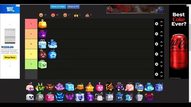 Blox Fruits Tier List! (UPDATE 20) смотреть онлайн