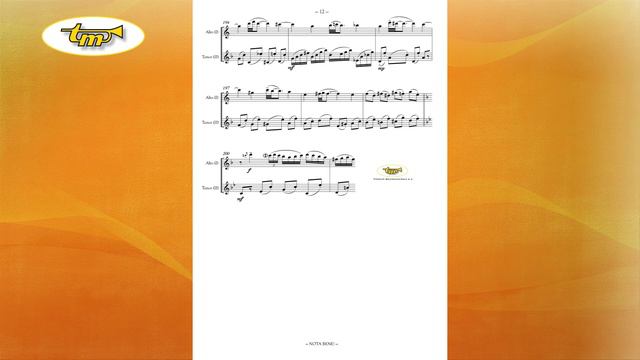 Nota Bene! - Saxophone Duo - de Kinkelder - Tierolff смотреть онлайн