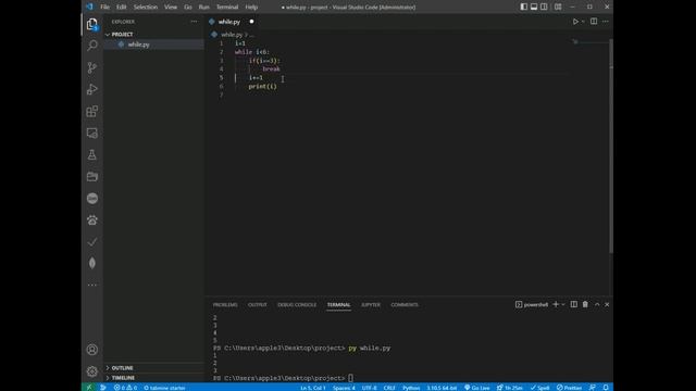 ? Python tutorial for beginners -While Loop смотреть онлайн