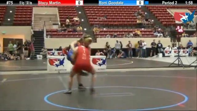 WM 59 KG - RD3 - Stacy Martin (King) vs. Roni Goodale (Waldorf) смотреть онлайн