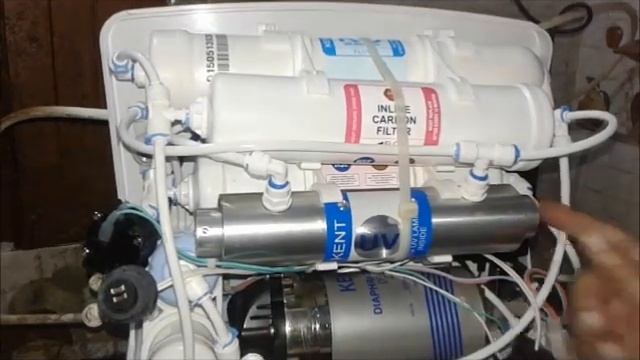 How to replace UV lamp in kent RO easily DIY смотреть онлайн