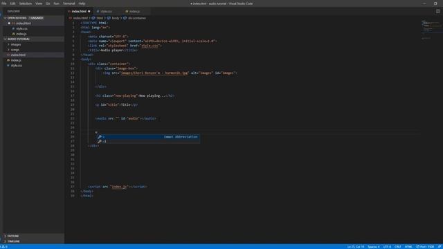 Audio player - best tutorial - video 1-html смотреть онлайн