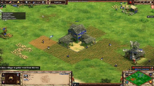 Age of Empires II: Definitive Edition | 1 vs. 1 | Huns vs. Khmer смотреть онлайн