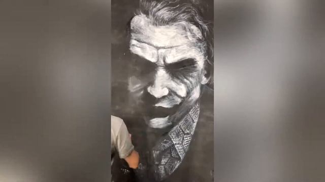 Рисуем Джокера ( Joker art, timelapse) смотреть онлайн