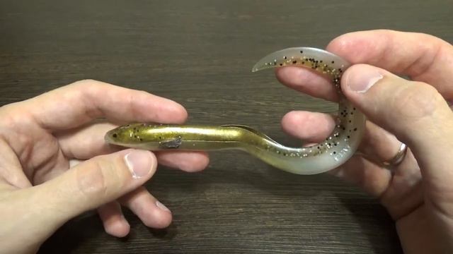 Видеообзор силиконового угря Savage Gear 3D Real Eel BULK по заказу Fmagazin смотреть онлайн