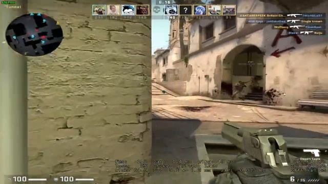 [OBS LIVE TEST] CSGO [NVIDIA H.264(NEW] 3000 bitrate Max Quality - High смотреть онлайн
