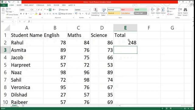 Data types in MS Excel смотреть онлайн