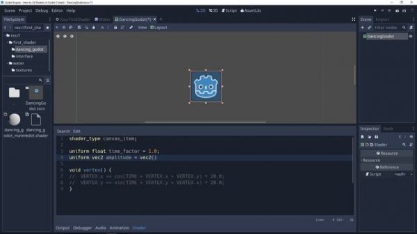 Godot Shader Tutorial (1): Intro to Shader Programming