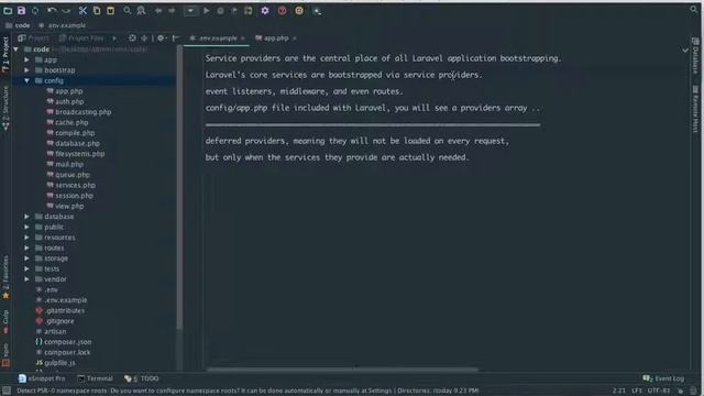 Deep in laravel lesson one what is service provider lesson 1 смотреть онлайн