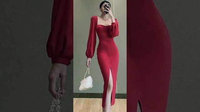 Red Long Dress смотреть онлайн