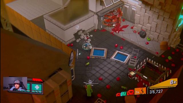 Radio Viscera| Full destruction and blood in this top down shooter! смотреть онлайн