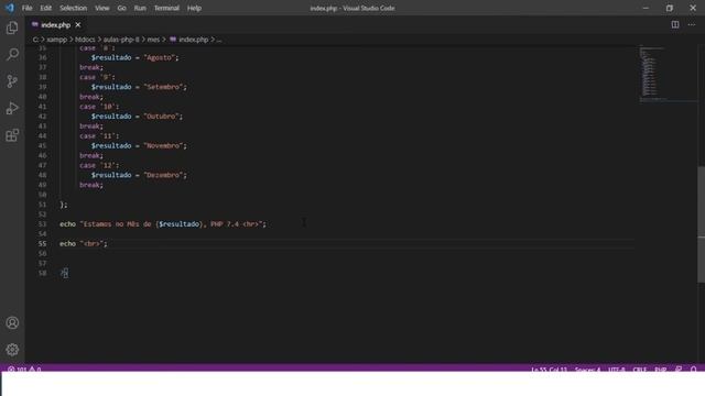 Gerando nome do mês dinamicamente com PHP 8 E PHP 7.4 - Maykon Silveira смотреть онлайн