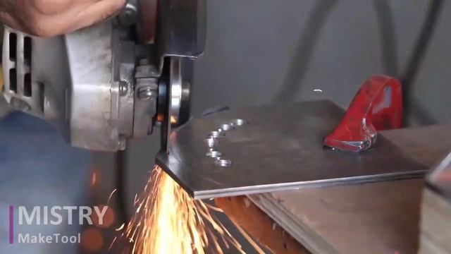 How To Make A 9 inch Disc Sander || Replaceable velcro Disc || Tilting Work Surface смотреть онлайн