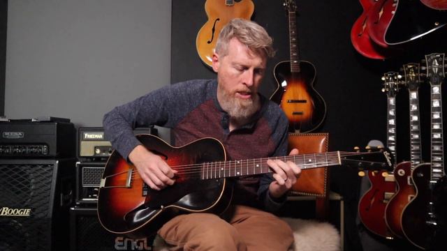 1935 Gibson L-37 Archtop available at ThatRhythmMan.com смотреть онлайн