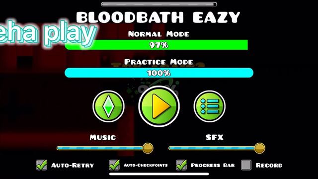 Я в это не могу поверить своими глазами👀😱 [Bloodbath] |Geometry dash| смотреть онлайн