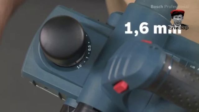 Аккумуляторный рубанок Bosch GHO 14,4 V-LI и GHO 18 V-LI смотреть онлайн