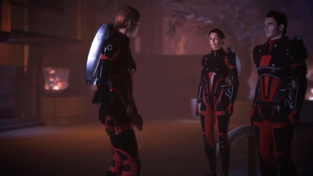 Mass Effect finishing with Ashley AND Kaidan смотреть онлайн