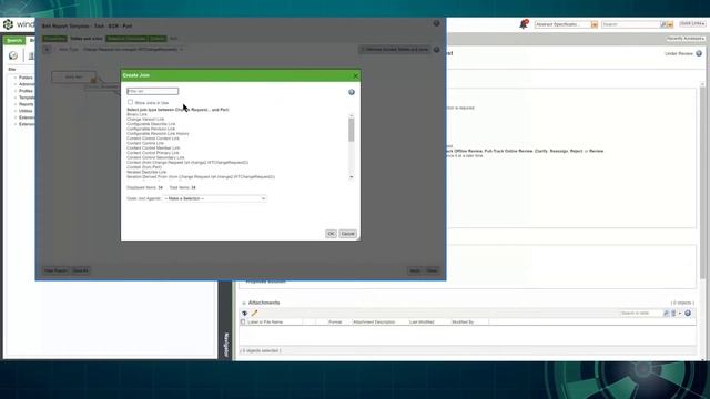 Windchill query Builder Complex Example step 3 смотреть онлайн