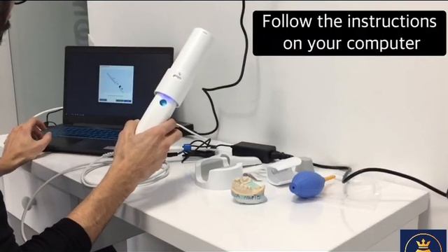How to calibrate Medit i500 intra-oral scanner смотреть онлайн