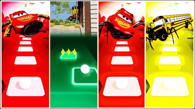 McQueen Eater ? Truck Eater ? Lighting McQueen Eater ? Bus Eater | Coffin Dance | Who is best!? смотреть онлайн