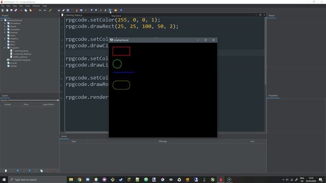 Scripting 1: Drawing Shapes смотреть онлайн