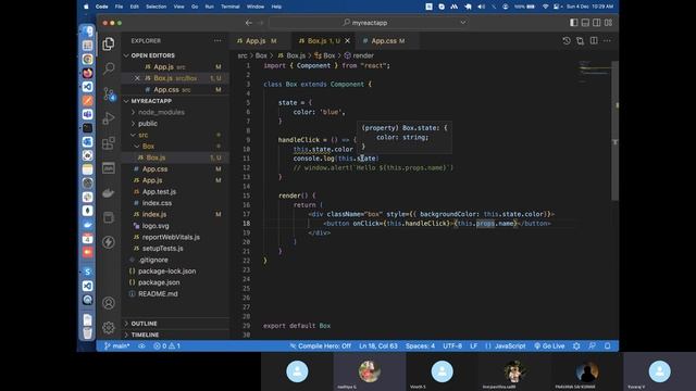 React Stateful vs stateless components and re-rendering explained 2022-12-04 (Telugu) смотреть онлайн