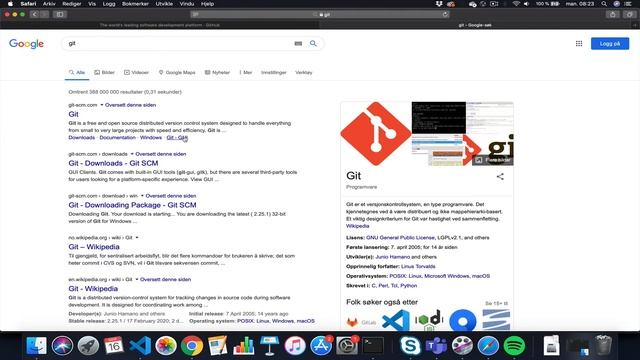 Installere Node og Git смотреть онлайн