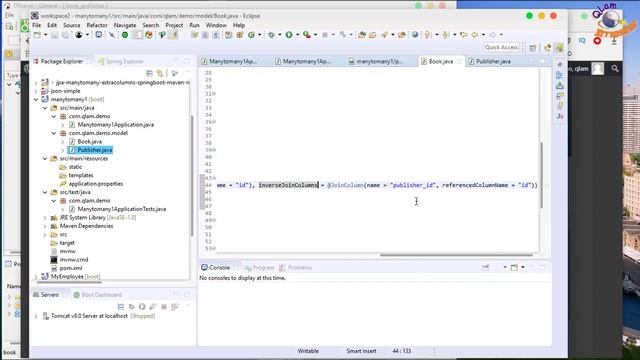 Hướng dẫn annotation many to many Hibernate Spring Boot không bản phụ смотреть онлайн