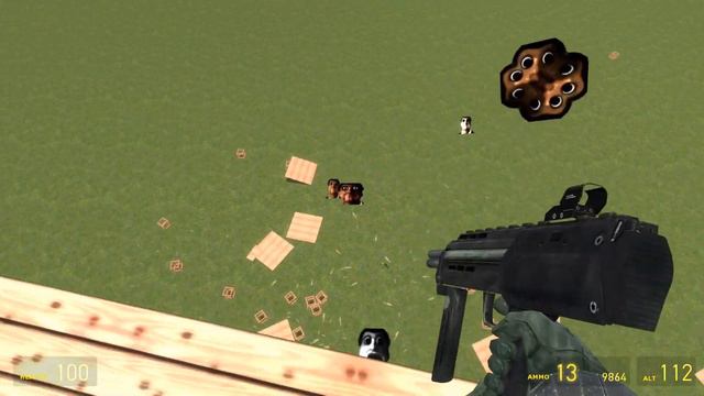 1001 OBUNGA Nextbots Attack My Buildings in Garry's mod смотреть онлайн