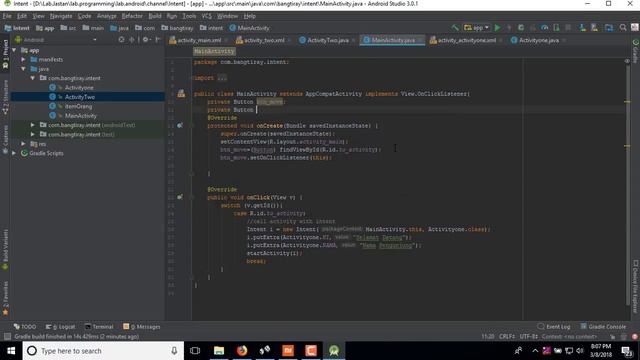 Android Intent Explicit with Parcelable смотреть онлайн