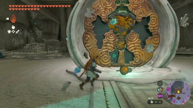 Zelda Tears of the Kingdom голем Минеру задание из глубин веков смотреть онлайн