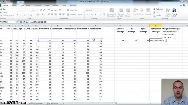 Calculating Weighted Grades смотреть онлайн