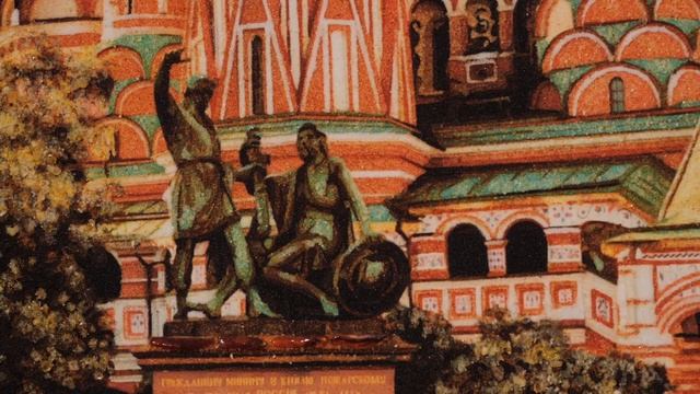 Картины из янтаря с видами Москвы. Moscow city on amber paintings. Baltamber смотреть онлайн