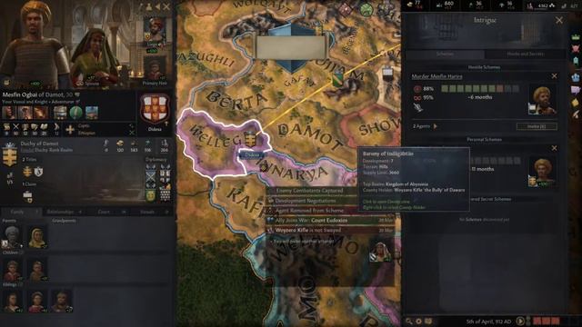 Crusader Kings 3 Solomon's Dynasty 11 смотреть онлайн