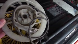 Возможные поломки бензо генератора HUTER