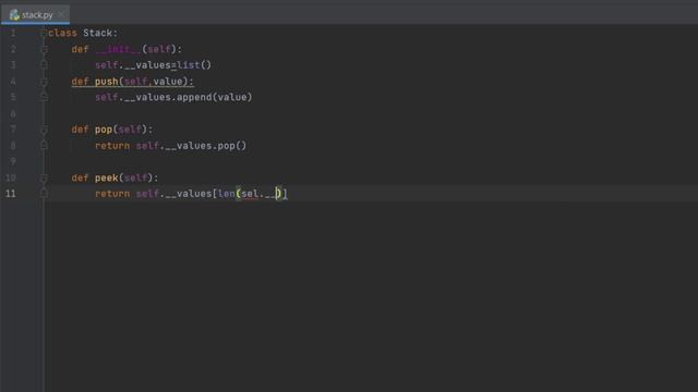 Build a Stack using Python List смотреть онлайн