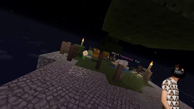 Minecraft Skyblock Survival In Virtual Reality Is CURSED (Minecraft VR Vivecraft Funny Gameplay) смотреть онлайн