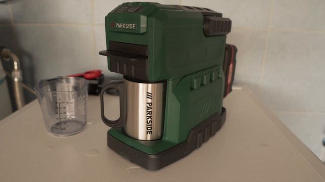 Parkside PKMA 20-Li A1 Cordless Coffee Machine Test