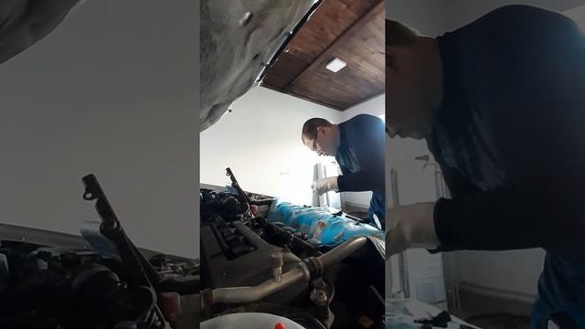 Замена колечек форсунок 3zz-fee тойота королла120