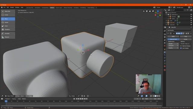 Blender Tips With Eevee- Cutting Circles into your mesh(Esp 1) смотреть онлайн
