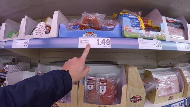 Цены на продукты в Берлине - Prices on food in Berlin смотреть онлайн