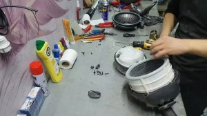 Dyson DC 52 Allergy cinetic animal elektrikli süpürge sökümü, bakımı, ön filtre sökümü