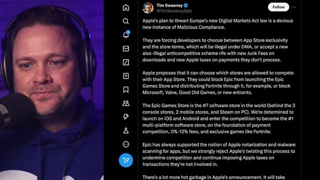 Xbox vs Apple: Epic Showdown Over App Store Changes! смотреть онлайн