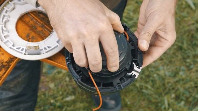 How to refill your Linetrimmers with new trimmer cord смотреть онлайн