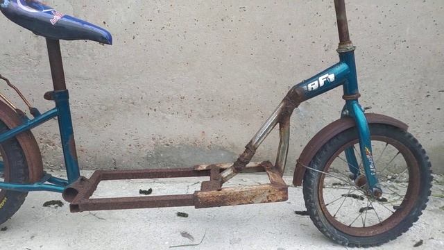 самодельный самокат для детей! смотреть онлайн