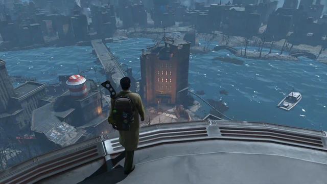 Macready Sees Birdbox Monster - Fallout 4 смотреть онлайн