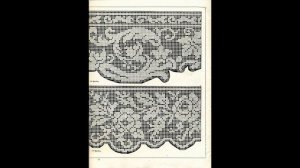 Подборка схем для филейного вязания